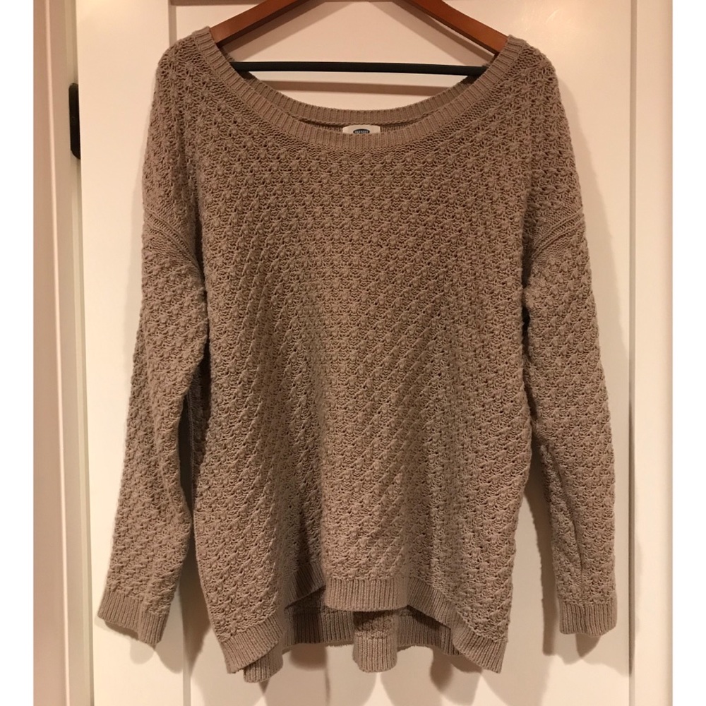 Beige Knit Sweater
